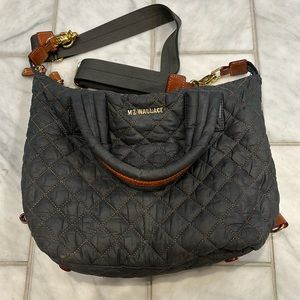 MZ Wallace Grey small Sutton bag